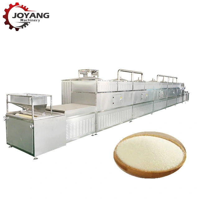 Microwave Drying Machine Low Moisture Tofu Cat Litter Desiccant Absorbent Cotton Dryer Equipment