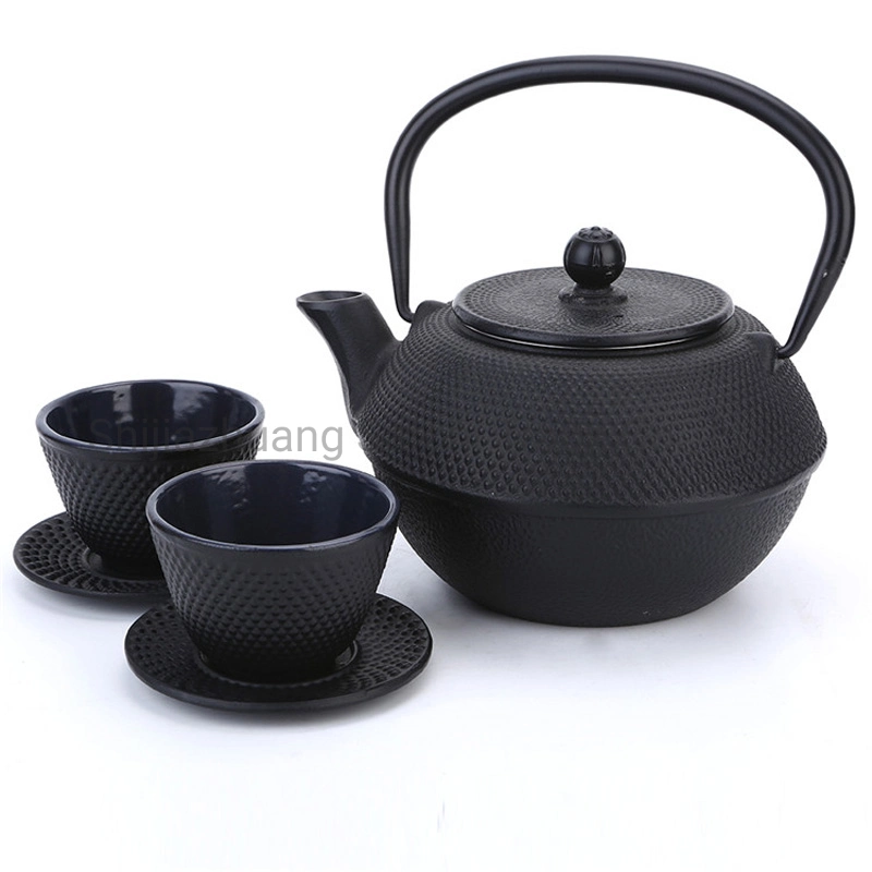 Wholesale/Supplier Stainless Steel Infuser Filter Cups and Saucers for Turkish Arabic Chinese Cast Iron Teapot Set Moroccan Yixing Teapot