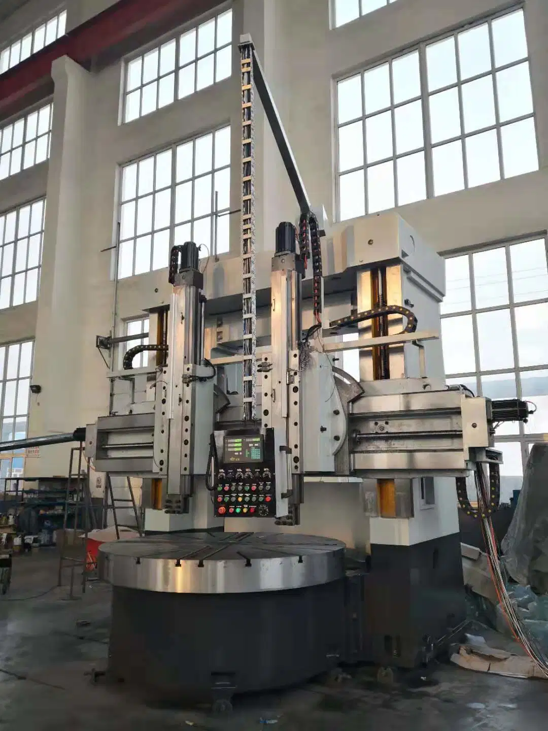 DVT5225 double column vertical lathe machine