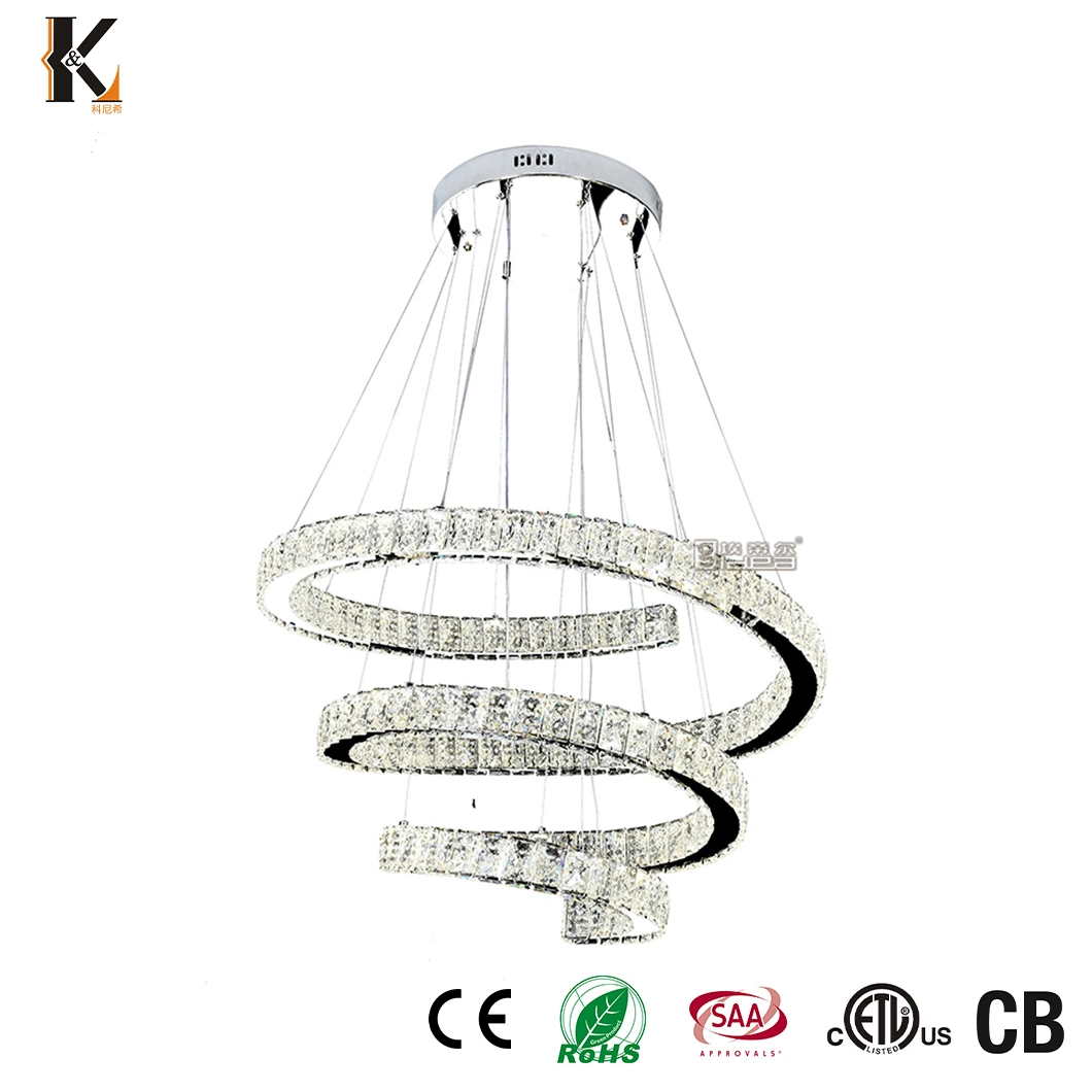 Crystal Ceiling Pendant Light China High-Quality Nordic Chandeliers Luxury Crystal Chandelier Modern Firefly Lighting Chandelier for Living Room