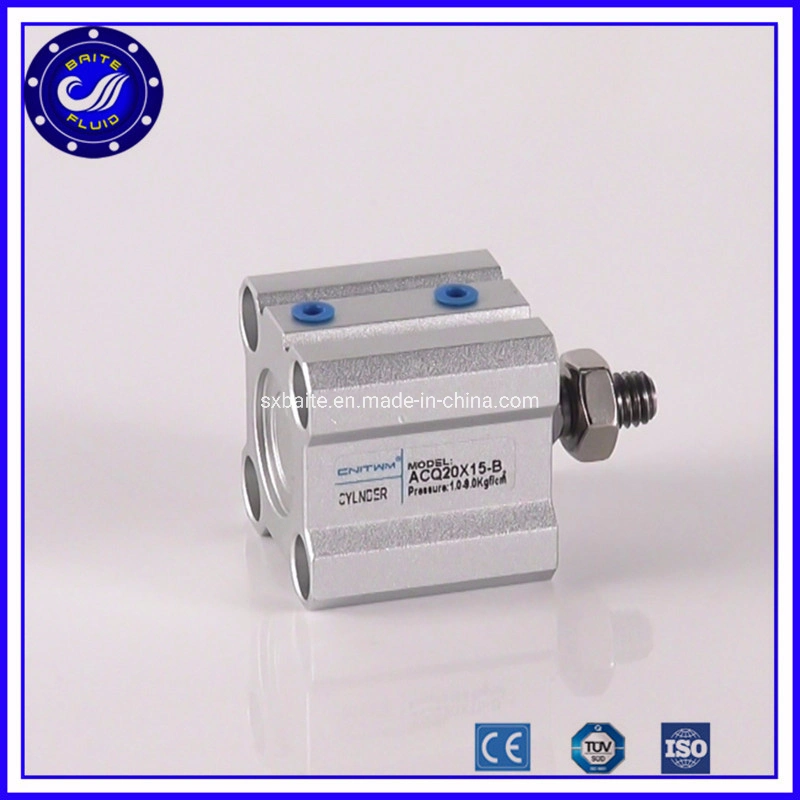 Aluminum Standard Compact Mini Pneumatic Cylinder