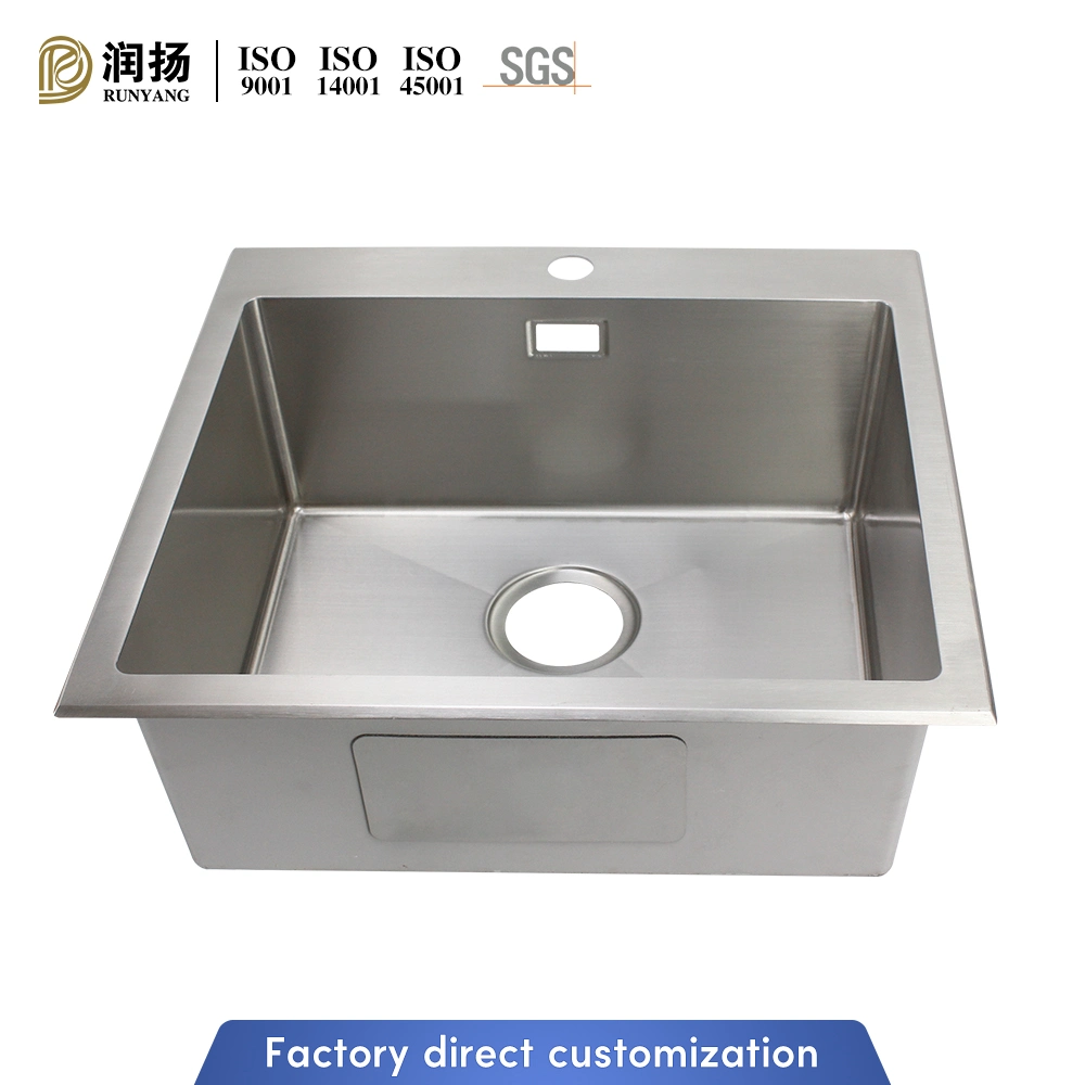 Nano Single Bowl Kitchen Sink New Hot Sale Stainless Steel Kitchen Sink