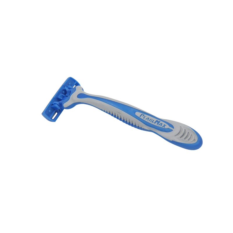 New Plastic Handle Disposable Razor for Triple Blades