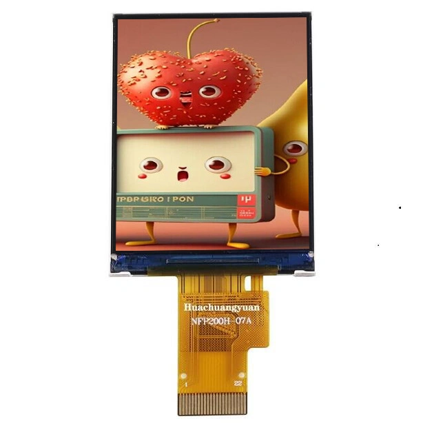 Pantalla color TFT LCD 2.0" con las opciones de resolución de 240x320 o 128X160