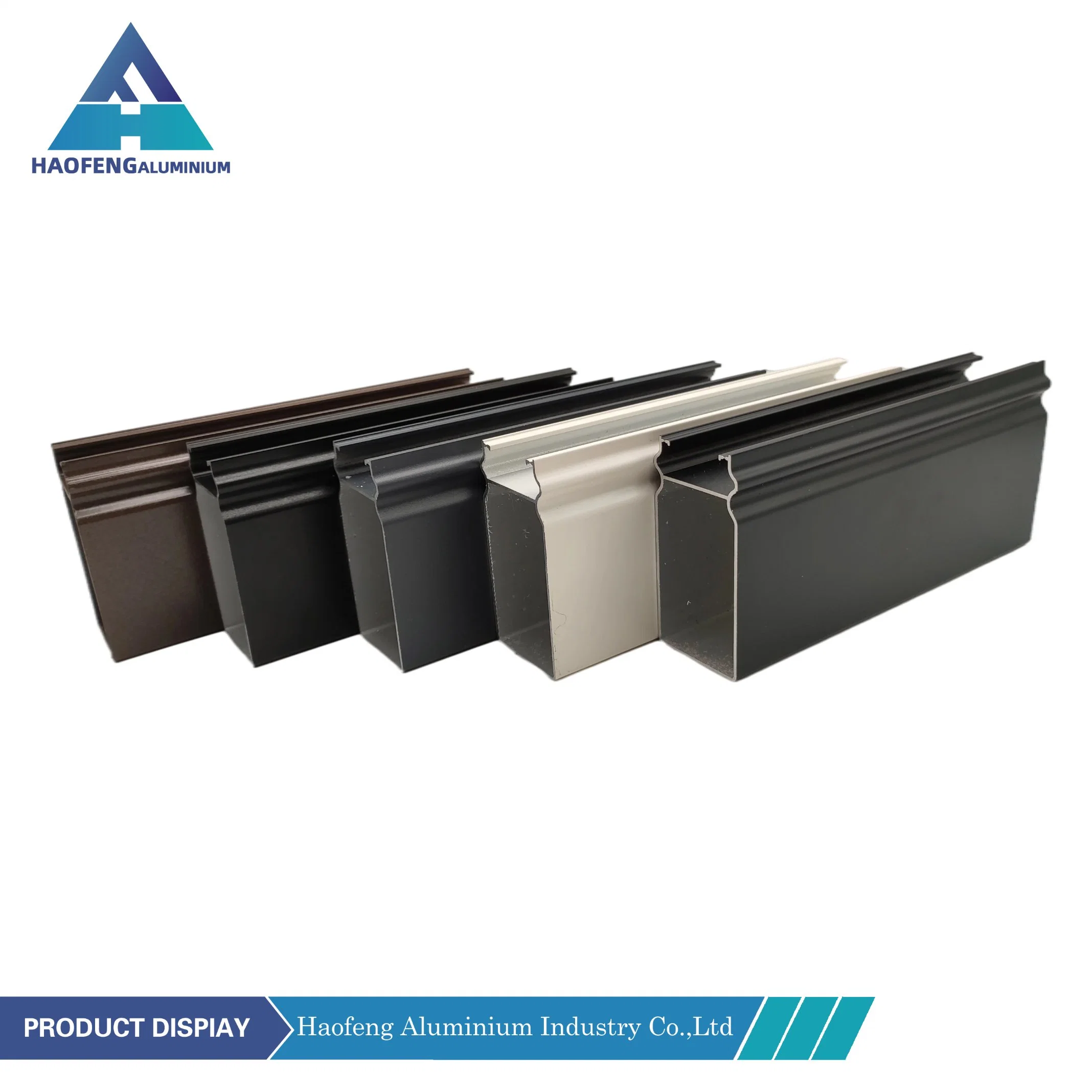 6063-T5 Powder Coating Customized Color Construction Material Manufacturer Profile Aluminium