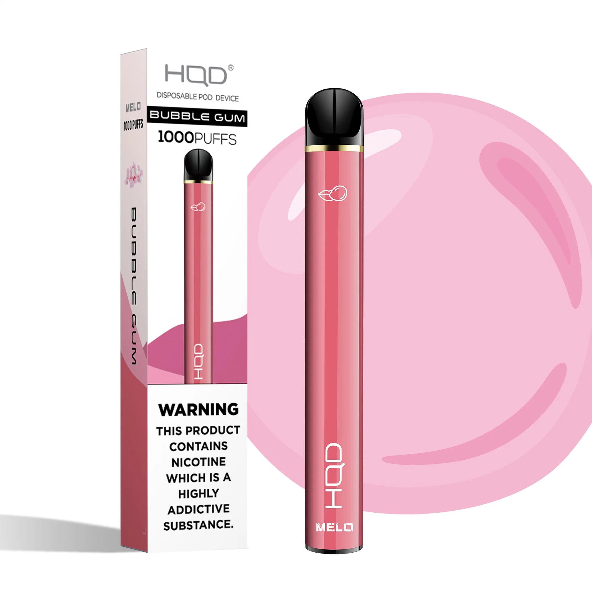 Hqd 1000 Puffs with Rich Flavors E-Cig Electronic Cigarette Disposable/Chargeable Vape Pen