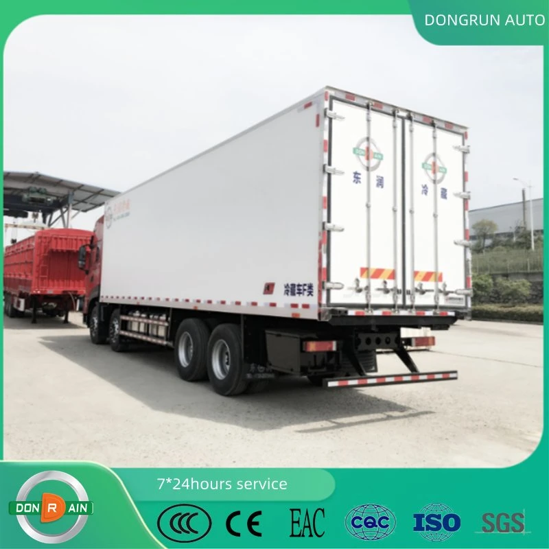 Dongfeng 8 Ton 15ton 25ton pequeño gran transporte de carga media Camión vehículos de camión refrigerados