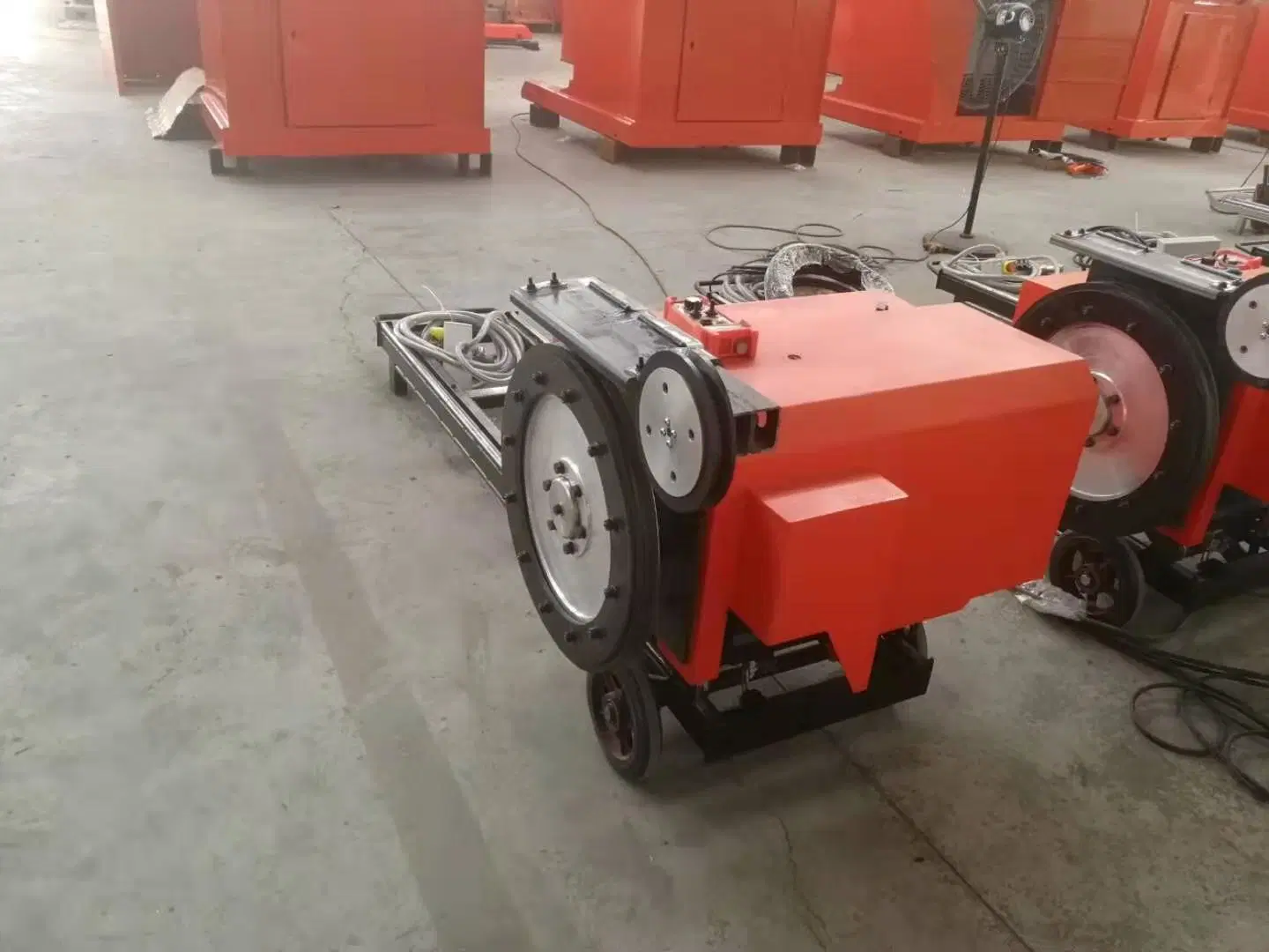 Concrete Cutting and Steel Cutting Reinforced Wire Saw Machine