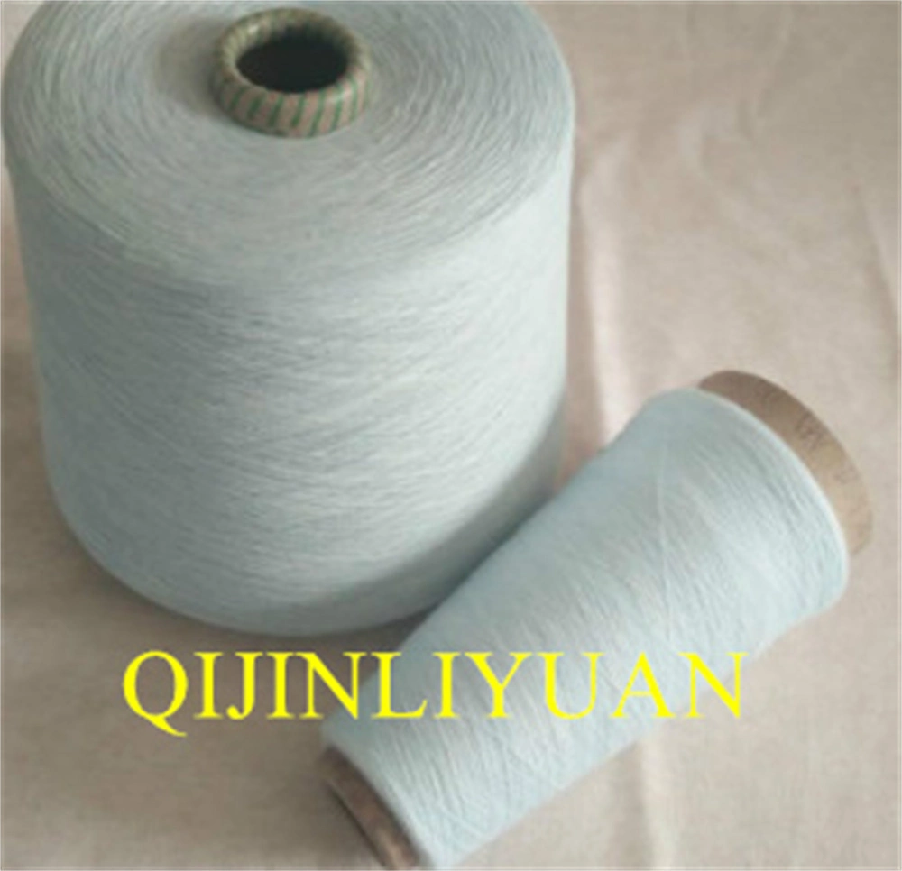 Textile CVC 80/20 Cotton Polyester Yarn/Cotton Weaving Yarn Ne 32