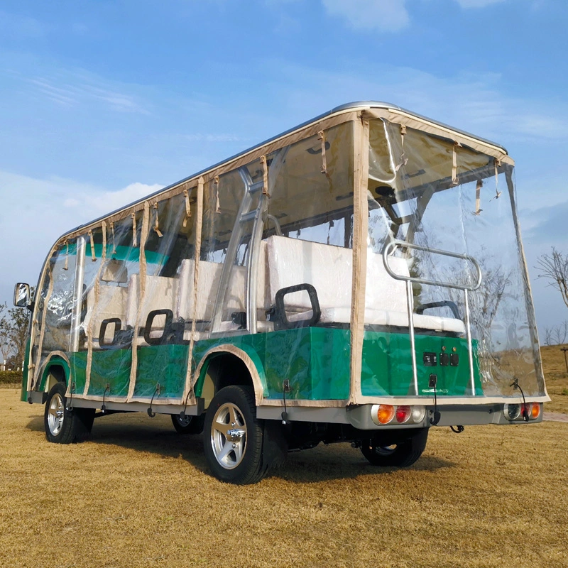 Lithium Ion 14 Seater Tour Golf Car Mini Shuttle Bus