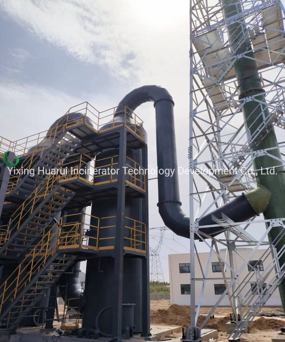 Low Carbon Waste Burner Industrial Waste Incinerator Waste Gas Treatment Equipment Professional Factory