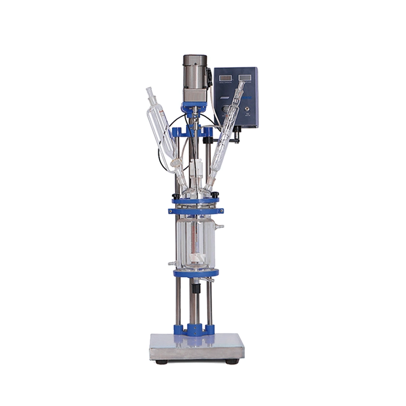 Biobase Super 50L 100L Adding Condenser and Constant Pressure Funnel Chemical Jacketed Glass Reactor for Lab