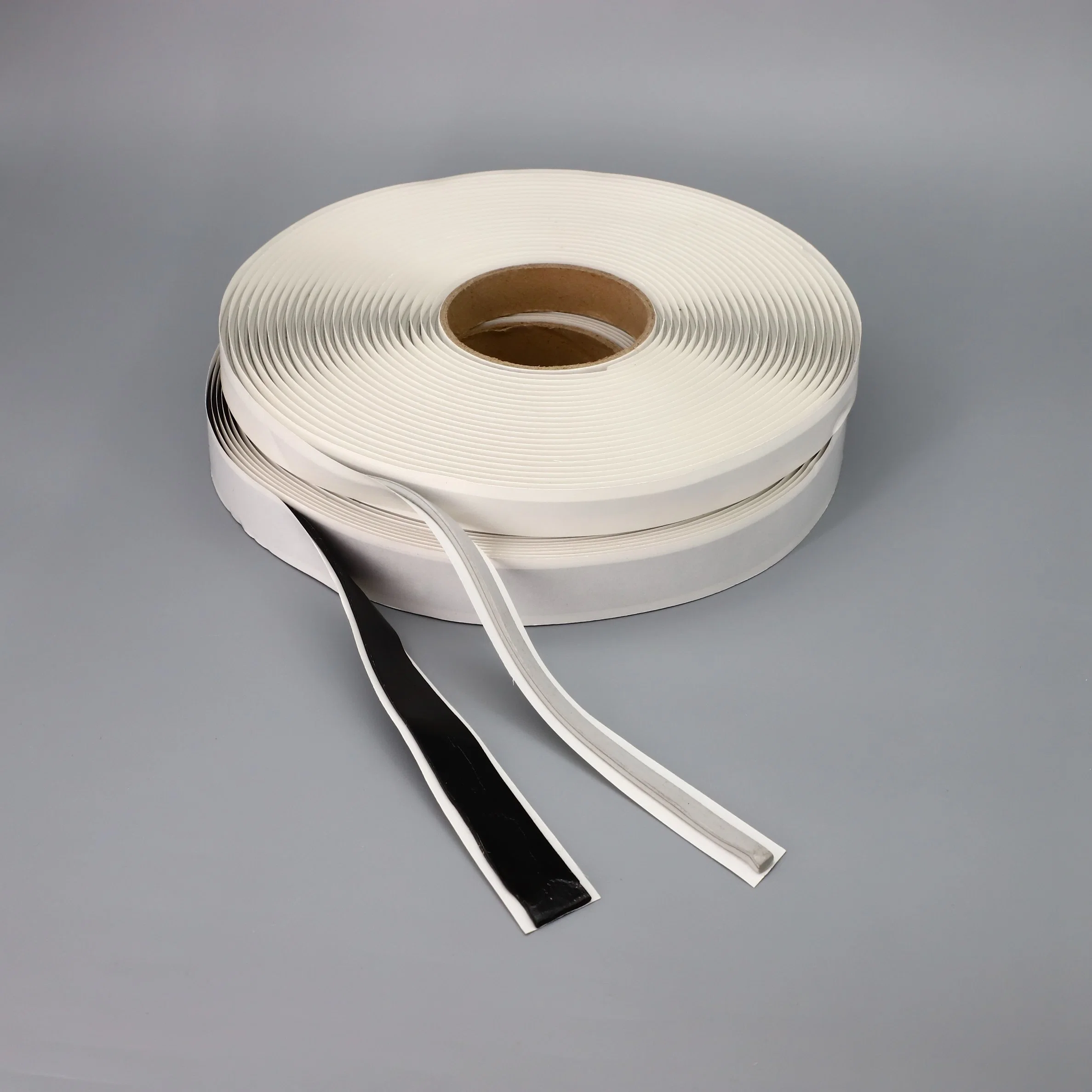 Black Butyl Sealant Tape - Butyl Rubber Caulk Tape - Perfect Butyl Tape RV Window Sealant Tape, Roof Caulk Tape - Butyl Rubber Roll - EPDM Rubber Roof Patching