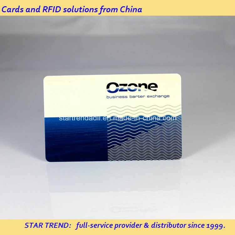 ISO impreso Hico tarjeta de banda magnética de la tarjeta de compras