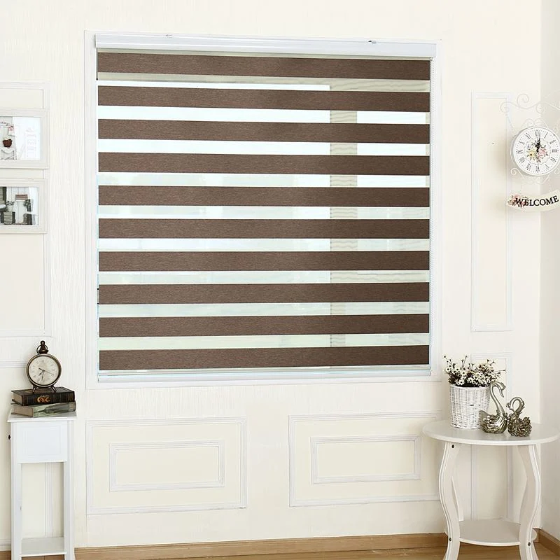 Double Layer Zebra Roller Window Blinds Wholesale/Supplier