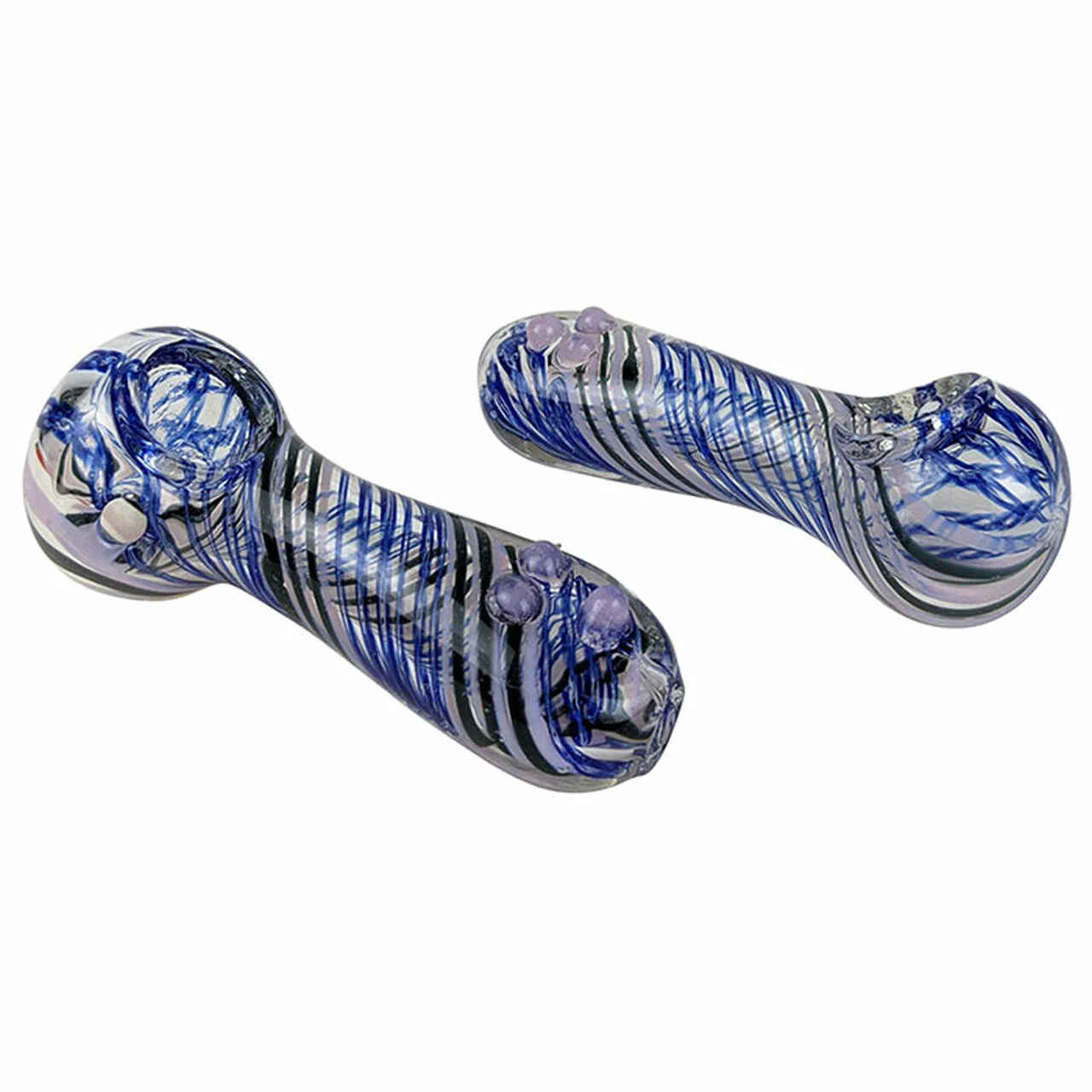 3,5" Slyme espiral Rod trabajo Spoon mano tubo Hookah fumar Accesorios del juego