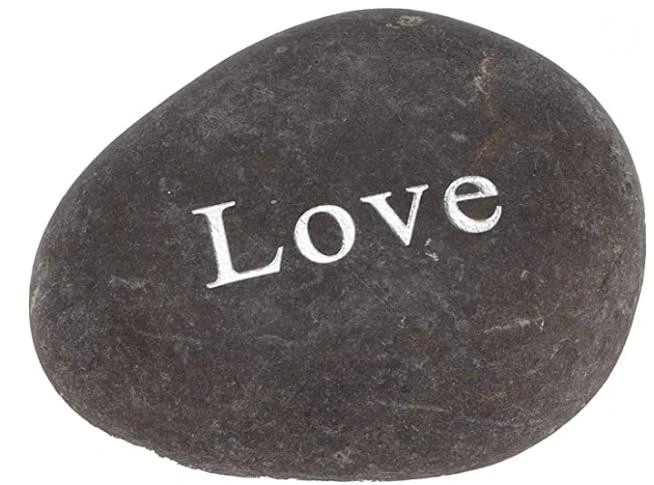 Factory Hot Selling High Quality Buddhist Customizable Lettering Pebbles Decorative Pebbles