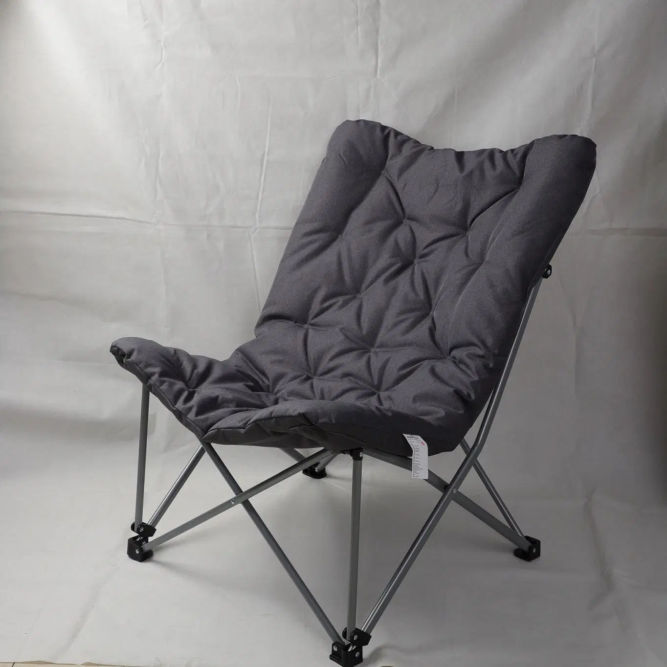 Metallrahmen Lounge Möbel Weich Breiten Sitz Klapptasse Padded Campingstuhl