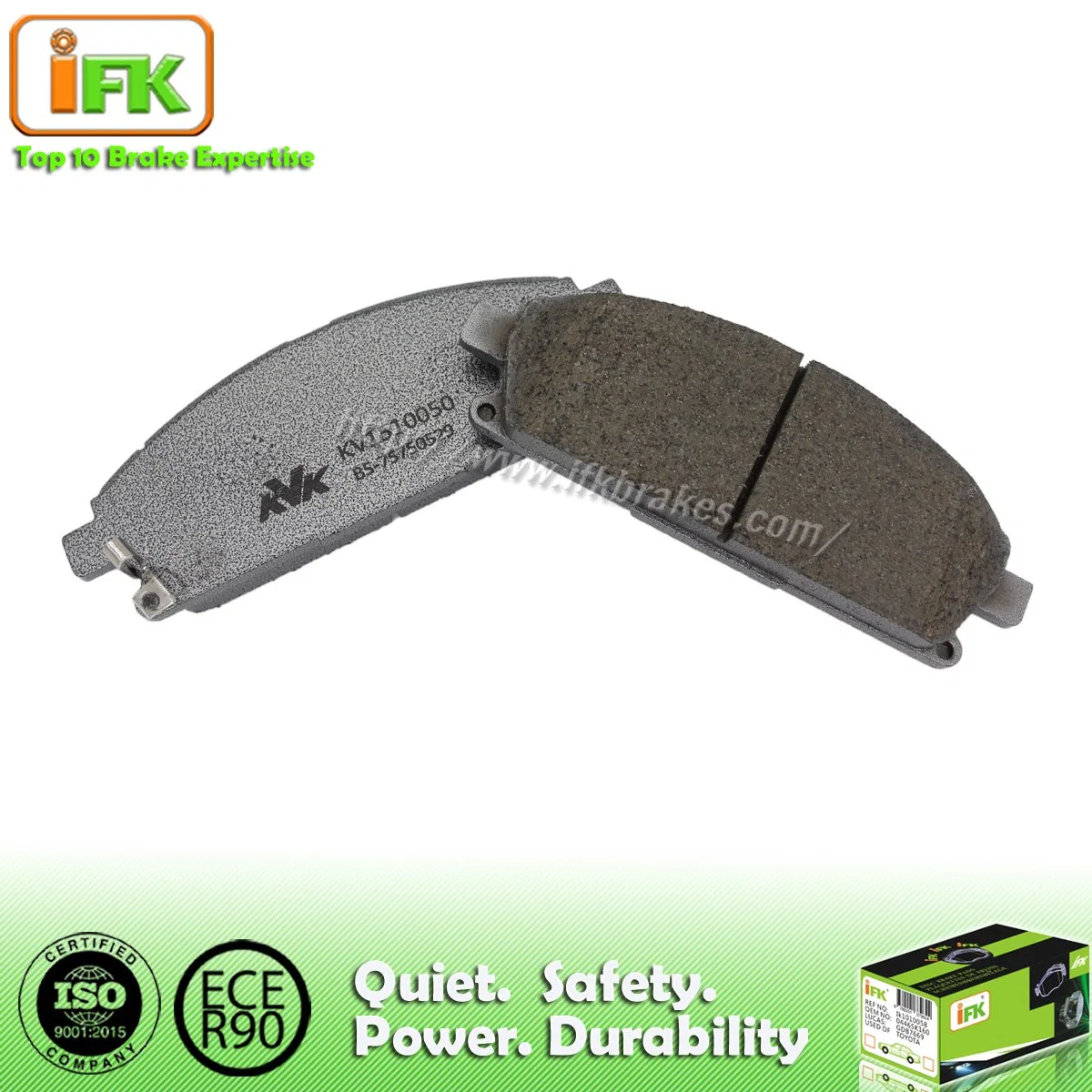 Auto Parts Semi-Metallic Ceramic Front Disc Brake Pad for Nissan X-Trail/Quest/Caravan 410608h785/Gdb3293/D691/D855