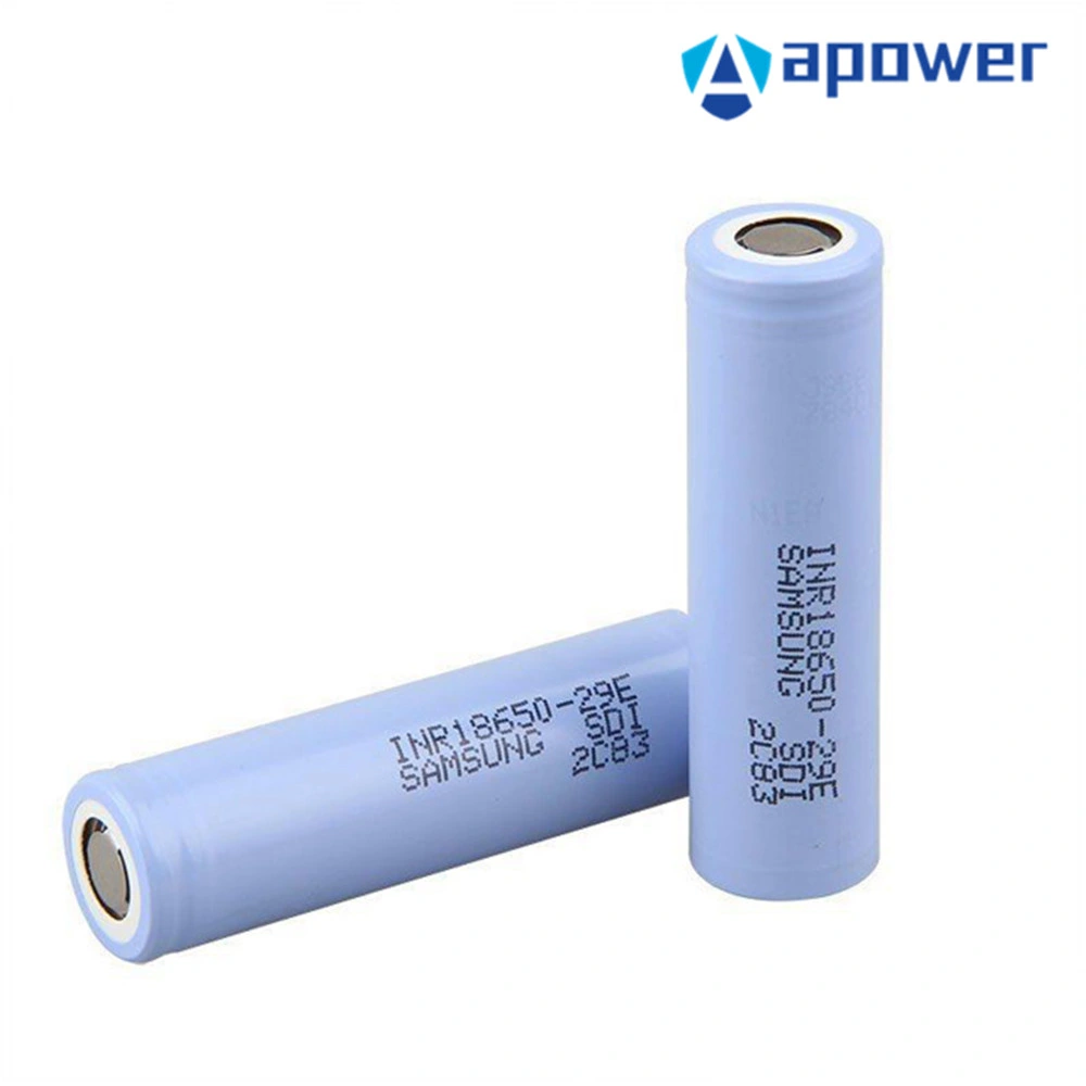 A Grade SDI Inr18650 Battery 2900mAh Inr 18650 29e for Samsung