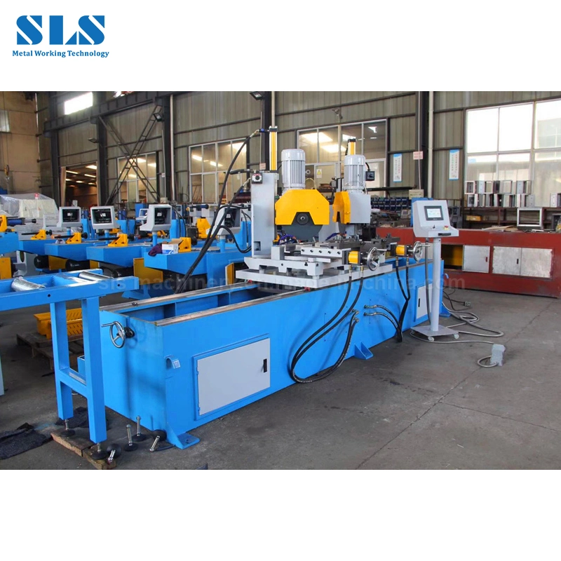 Two Head Pipe Cold Saw Machine / Tube Cutting Tool