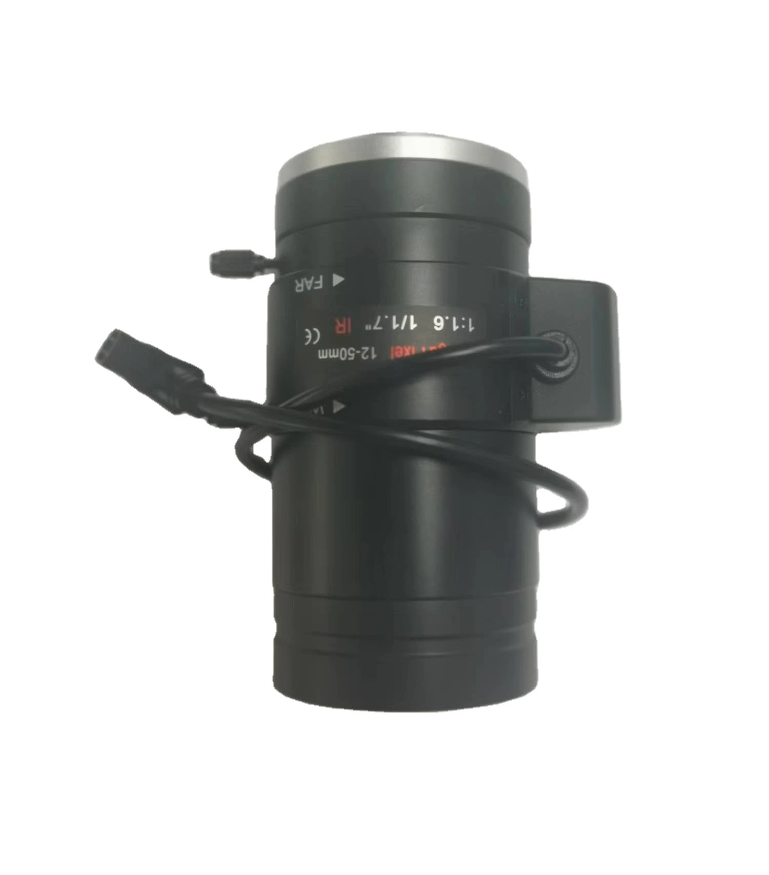 50mm-5MP 12 lente de monitorización de seguridad con zoom DC Iris con montura CS