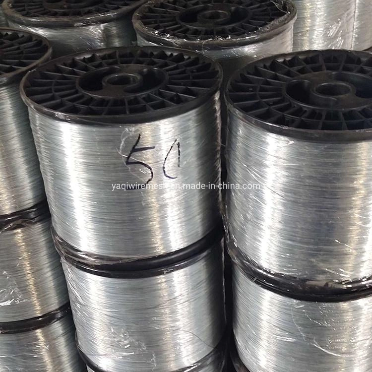0,5 mm galvanizado Electro/caliente la construcción de alambre de hierro Galvanizado Alambre vinculante