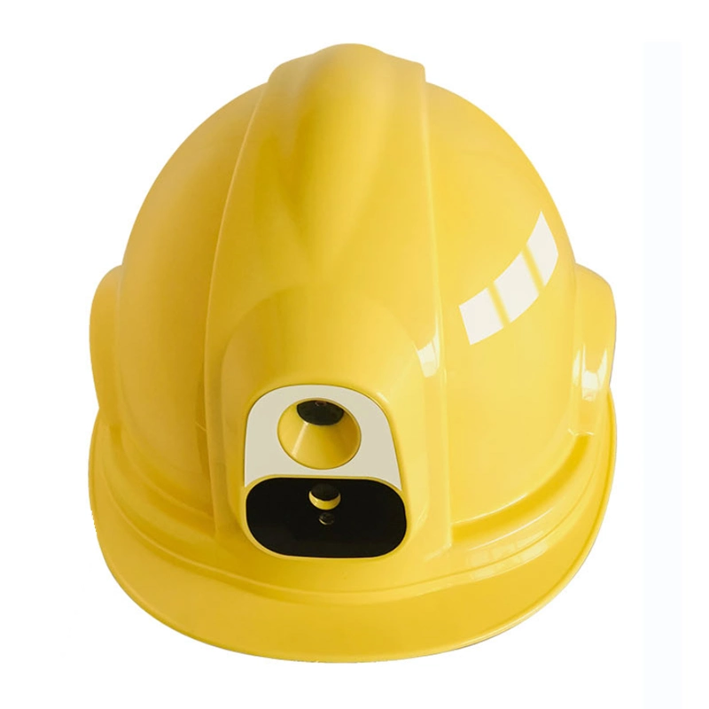 4G Smart Hard Hat Helmet Camera 4200mAh Battery Construction Live Streaming