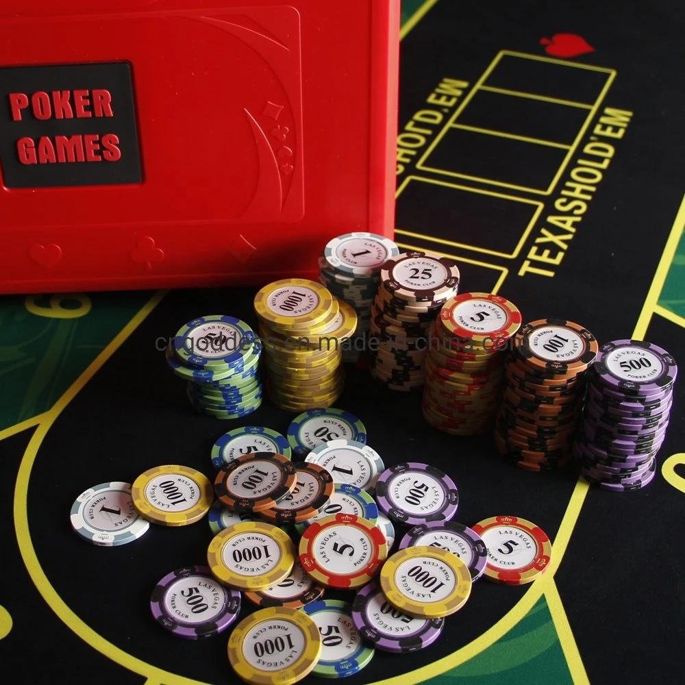 Custom Logo and Color Game Poker Chips