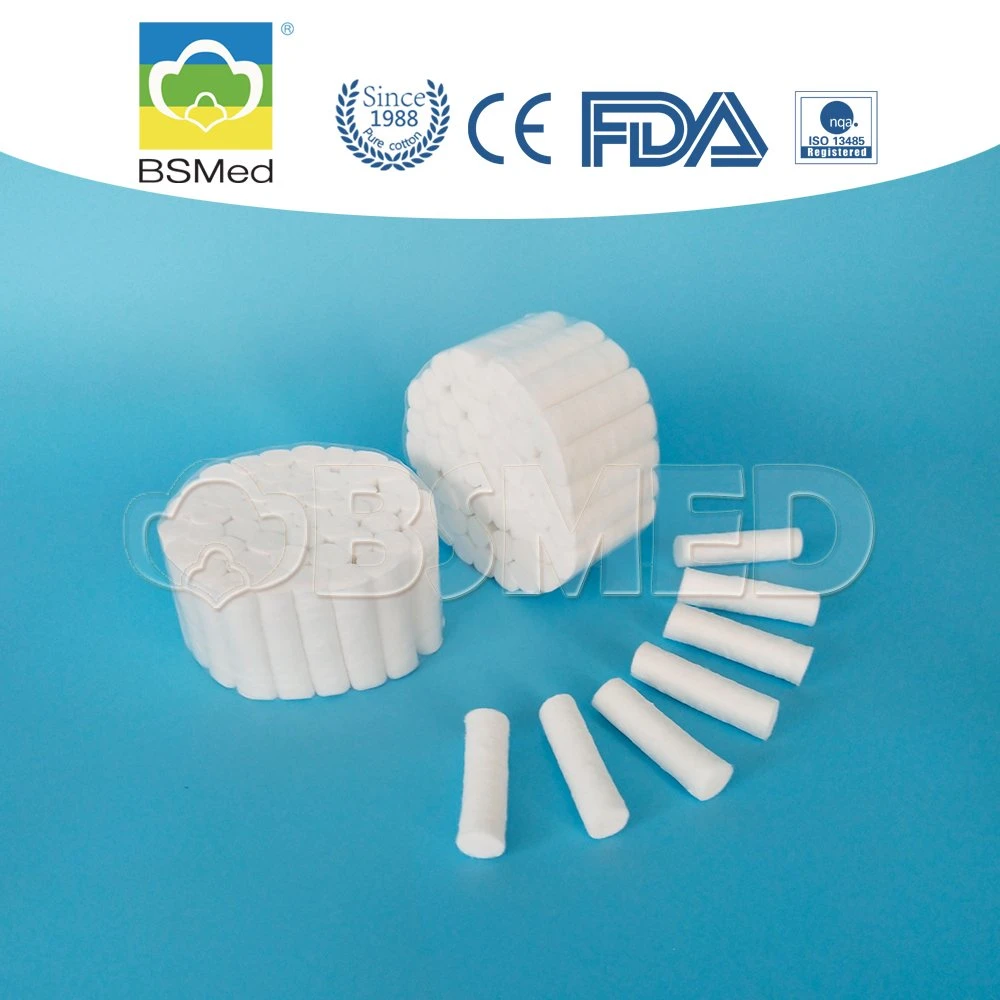 Saugfähig Medizinische Versorgung Baumwolle Zahnrolle Einweg-Produkte