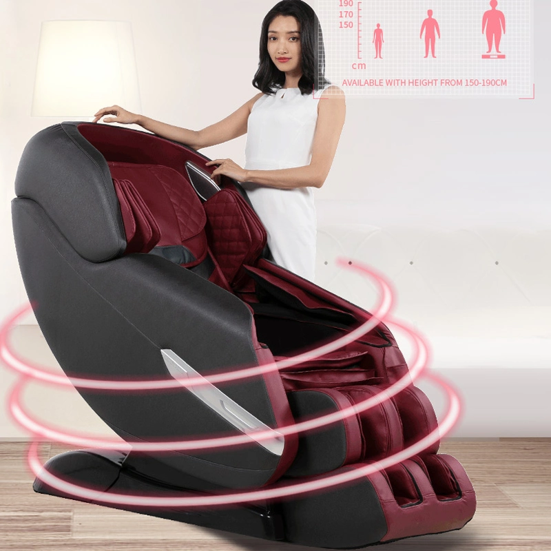 Meilleurs Moway luxe 4D électrique Zero Gravity fauteuil de massage Shiatsu complet du corps avec le pied masseur