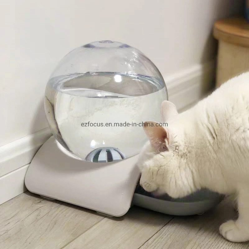 Cat Transparent Automatic Circulation Water Dispenser Pet Water Bowl Pet Fountain Self-Dispensing Pet Feeder Wbb12681