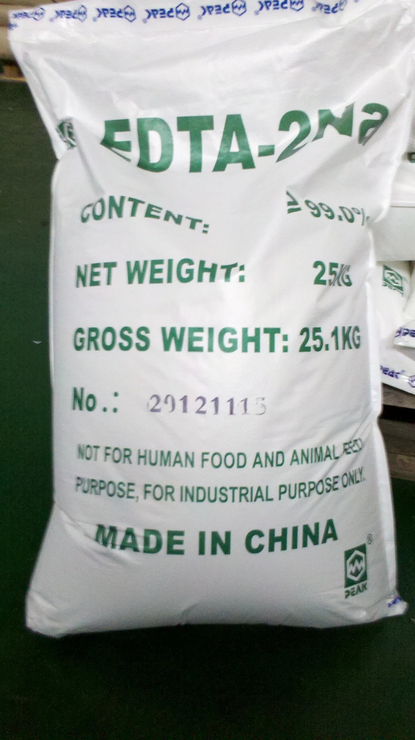 Haut de gros Tianjia Agent de conservation des aliments de haute qualité de la qualité de l'EDTA 2NA 139-33-3