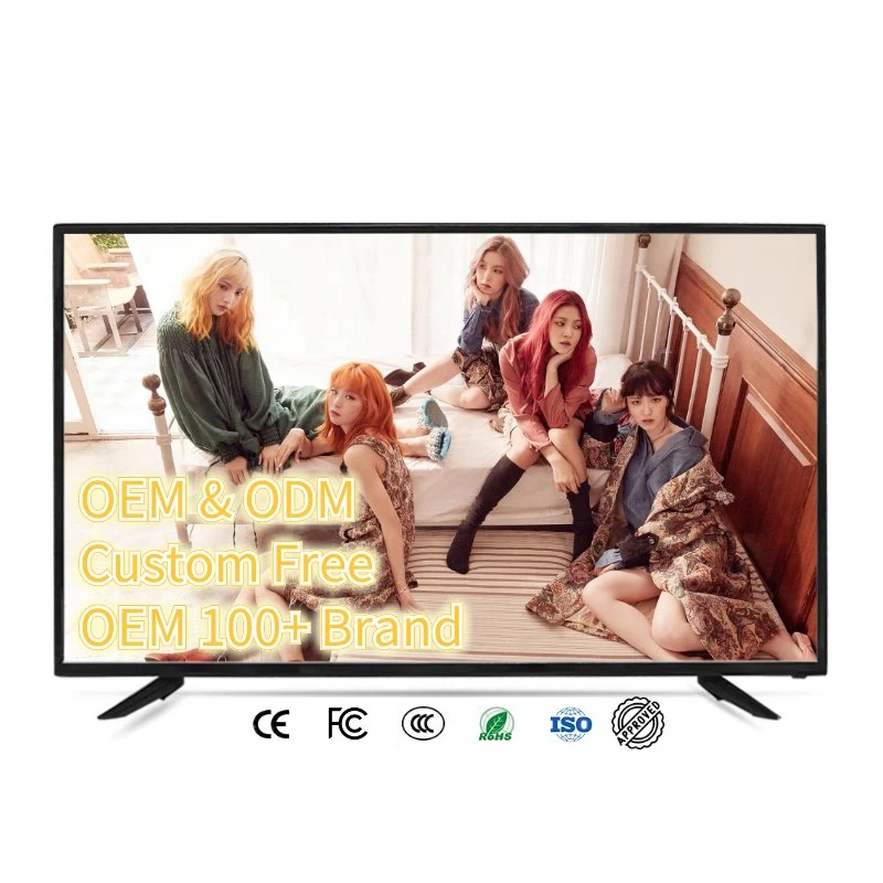 4K TV 50 pouces écran numérique à puce DVB T2 UHD 50pouces téléviseur LED de la télévision