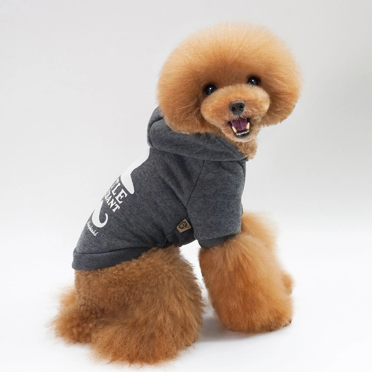 Wholesale/Supplier Winter Fleece Warm Cute Pet Dog Clothes Pet Hood Coat Apparel