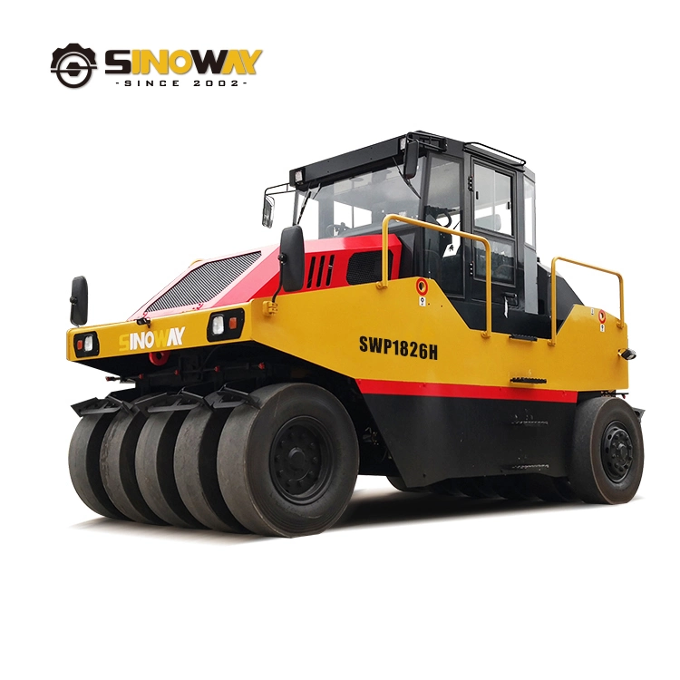 Mini Small Static Wheel Tyre Road Roller Price Heavy 10 Ton 20 Ton 26 Ton Hydraulic Rubber Pneumatic Soil Compactor for Asphalt Pavement Compaction