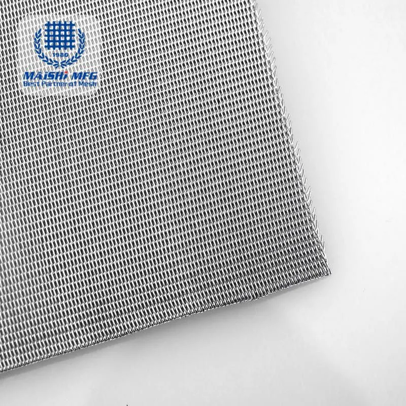 12/64 Mesh 24/110 Mesh 30/150 Mesh Dutch Weave Iron Wire Plastic Extruder Filter Mesh