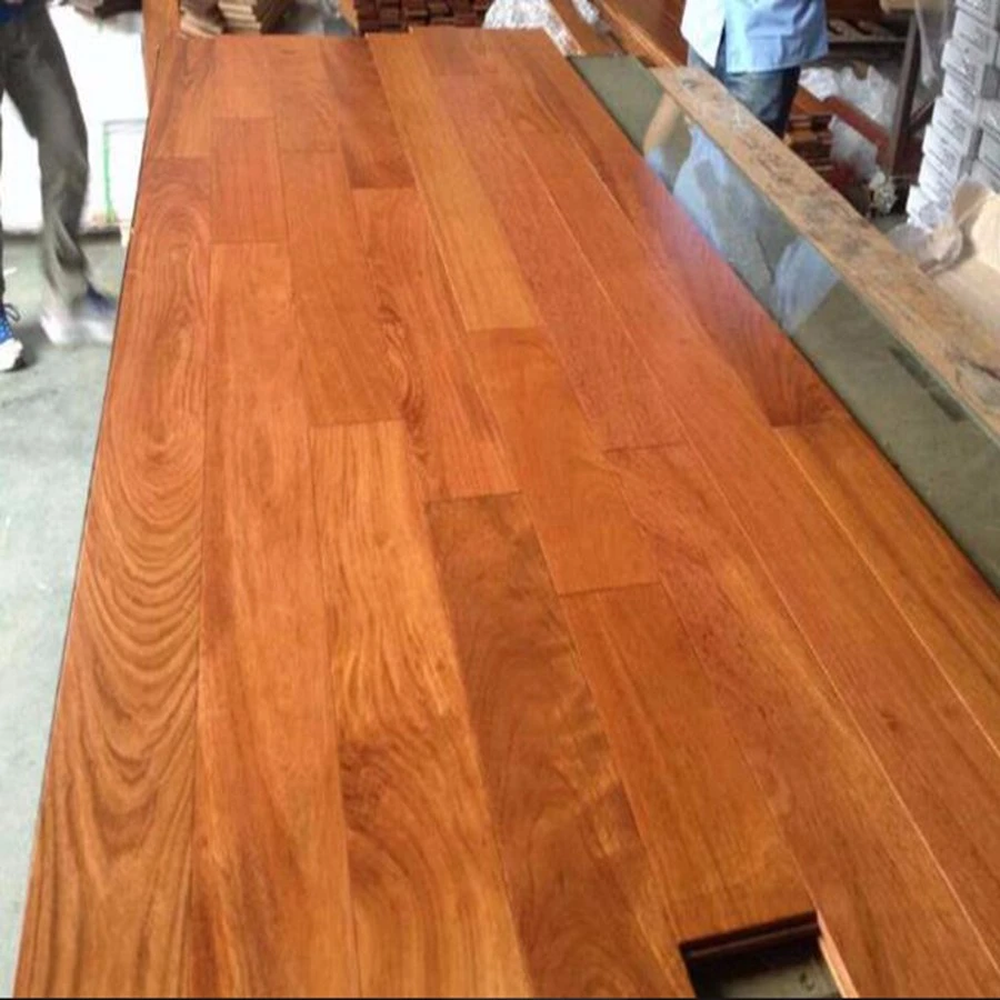 90/120mm ancho Jatoba Cerezo Brasileño Piso/Piso de Madera sólida