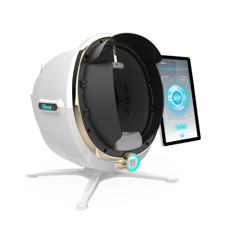 3D profesional escáner Facial Skin Analyzer Visia Análisis de la piel de la máquina con el I Pad Análisis facial la máquina