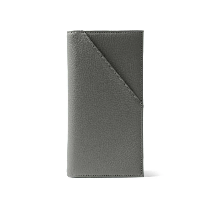 Functional PU Leather Passport Holder Card Holder with Lots Slots