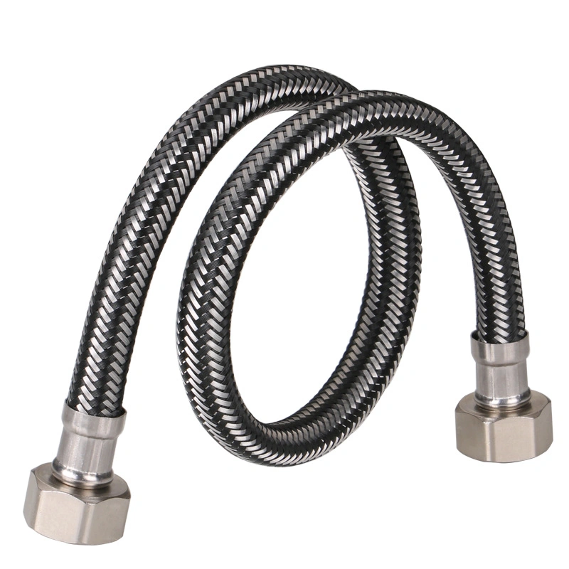 Manufacturer Stainless Steel Wire and Nylon Mixed Braided Flexible Hose