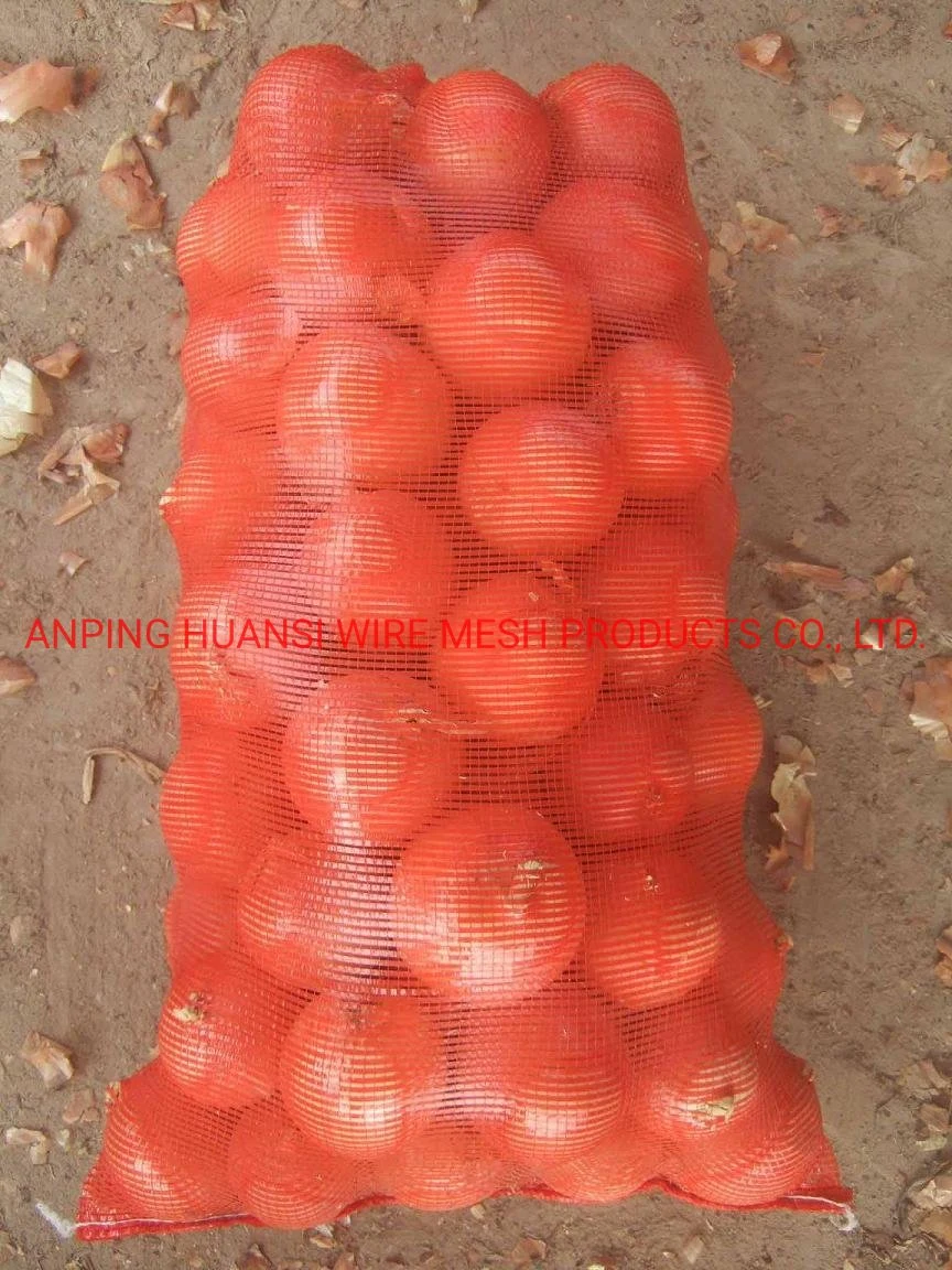 Vegetable Mesh Bags for Onion 50X80cm Top with Drawstring