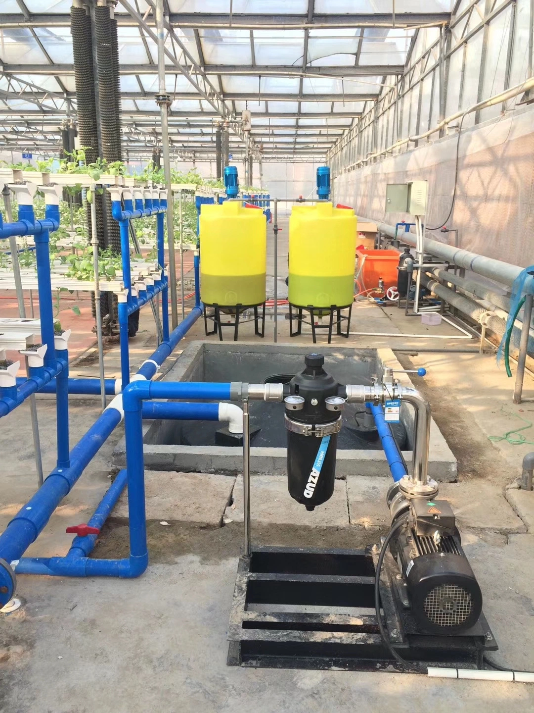 Intelligent Water Fertilizer Manchine for Vegetable