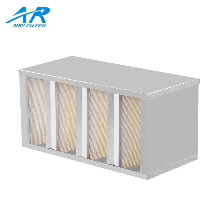 V-Bank Filters with Plastic Frame H13 with Stable Quality