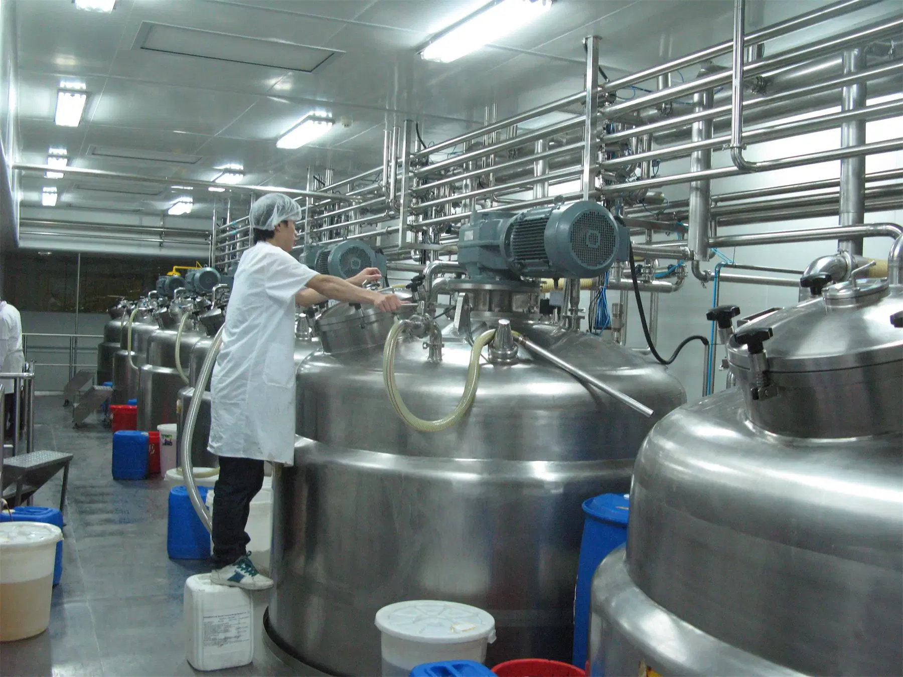 Alimentação diretamente da fábrica com certificação ASME Ss vaso de pressão de água de depósito de mistura de Aço Inoxidável