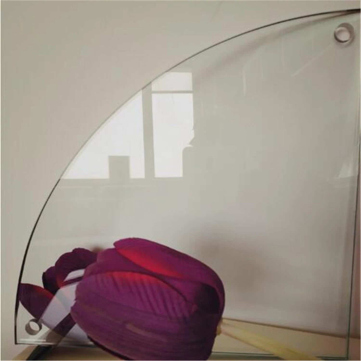 10mm Flat Polished Edge Display Shelf Glass/Glass Shelf