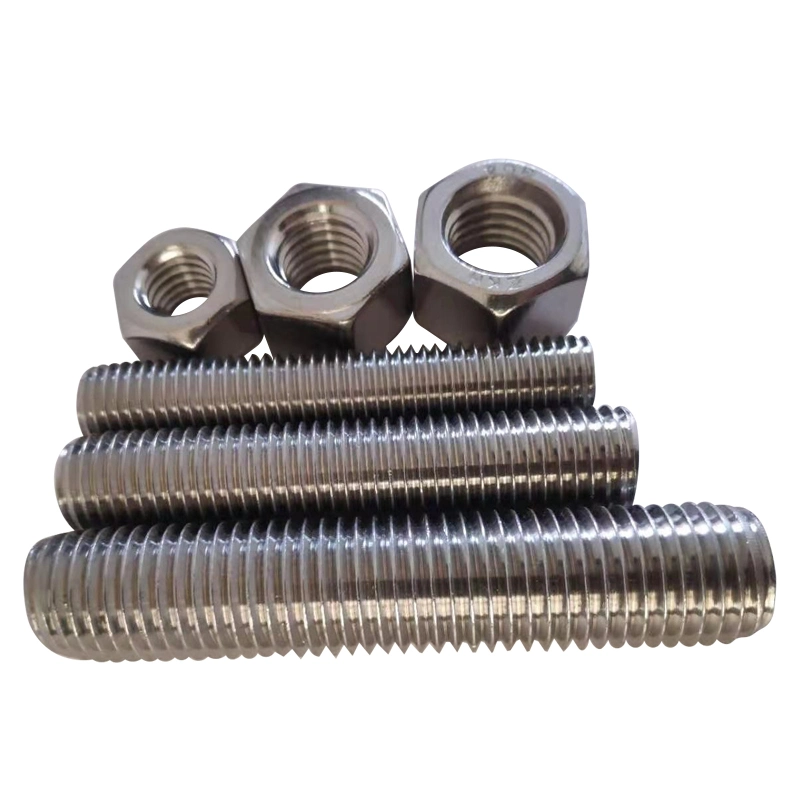 ASTM A307 Grade B Square Head Machine Bolts with Hexagonal Nuts