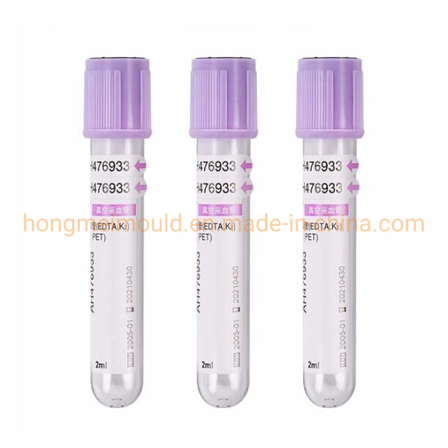 Hot Runner Blood Collection Injection Mould Medical Mold Vacuum Blood Collection Tube Mold Test Tube Injection Mold in China