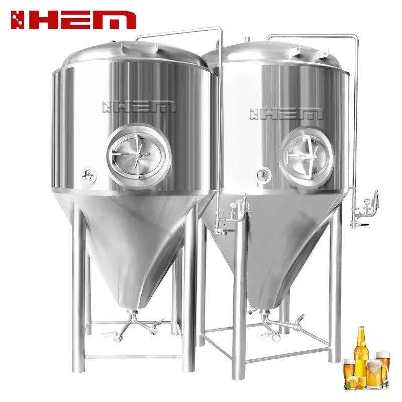 1500L Fermentation Tank Beer Beer Wine Fermentation Tank Turnkey Plant