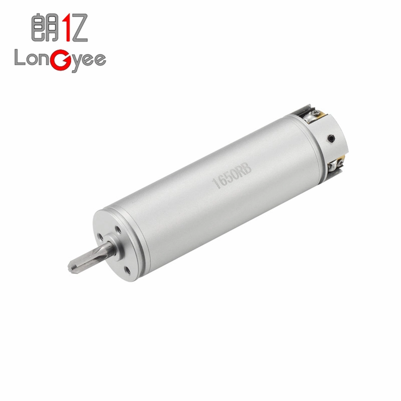 16mm 24V 20000rpm Slotless DC Brushless Motor 1650r High Speed for Dental Equipment Nail Drill and Polisher